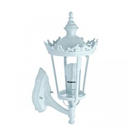 Campania Wall Light Round E27 in White Superlux Lighting - DUW700-WH