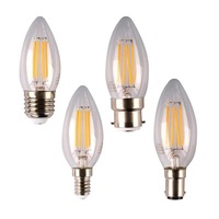 4w LED B15, B22, E14, E27 Candle Globe Daylight 5000k Dimmable