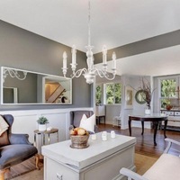 Caposile Pendant Light 5Lt in White