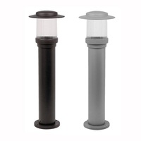 Chicago Duralite Bollard Light E27 in Silver or Bronze Superlux Lighting - DU4510