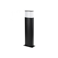 Column LED Bollard Light 10W 3000K in Black Superlux Lighting - LH2503-BL