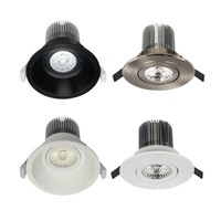 90mm LED Downlight 10w White, Black and Silver CCT COMET01 / COMET02 / COMET03 / COMET04 CLA Lighting