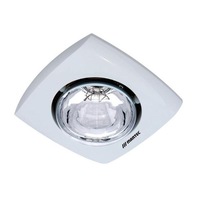 Contour 1 Bathroom Heater Lamp in White