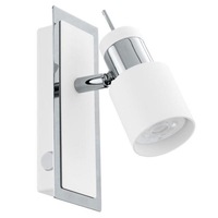 Davida Spot Light in White and Chrome