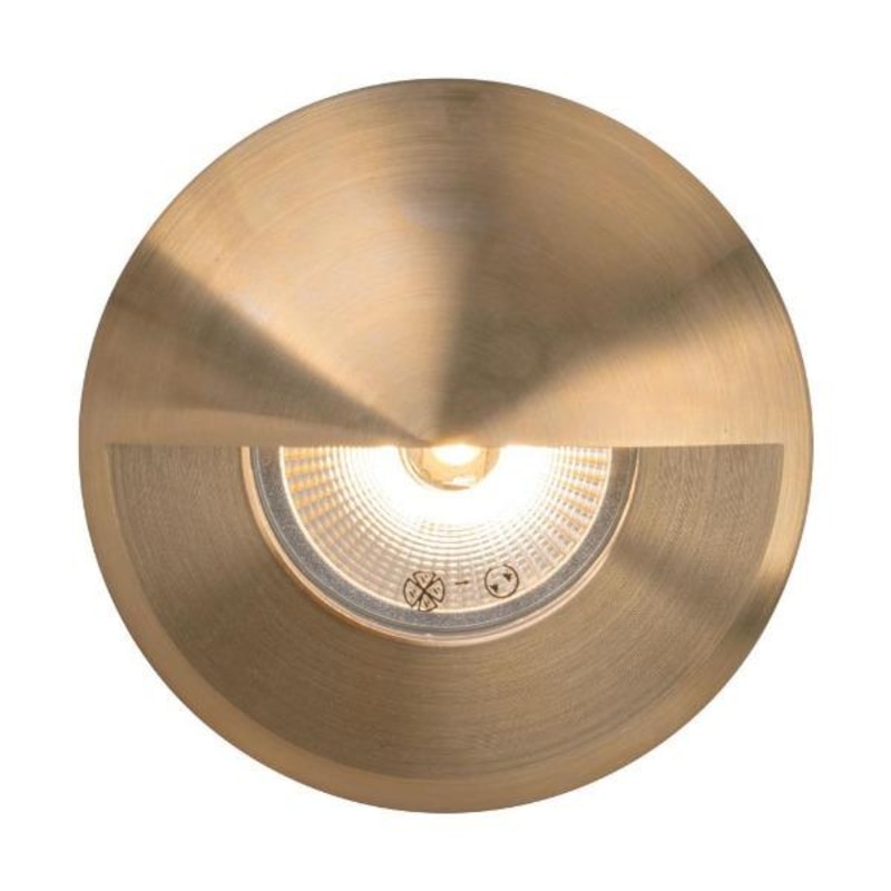 Buy DEKA Eyelid LED Inground Light Cover in Aluminium or Brass - MyDeal