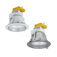 125mm LED Downlight 12w Brushed Aluminium, White 3k LDL125-BA, LDL125-WH Superlux Lighting