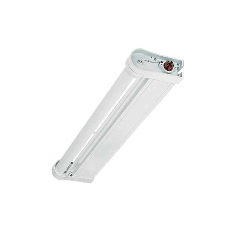 Direct/ indirect Strip Fluro T5 Single in White Superlux Lighting - DYS-624-DI