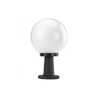 Duralite Pillar Mount Light E27 in Black Superlux Lighting - DUT1107-OP