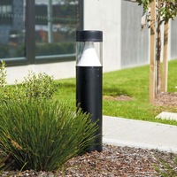 Eclipse LED Bollard Light with Motion Sensor 22w in Black
