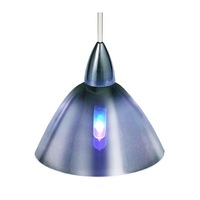 Exclusive Bell Dichroic Finish Glass Shade Superlux Lighting - Q511