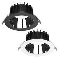150-165mm Expo LED Downlight 25w Black, White CCT CRI 90+ 2160X, 2071X Domus Lighting
