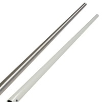 Fan Acc. - 900mm Extension Rod For Glendale Fans in Brushed Chrome or White