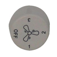 Fan Accessories: 3 Speed Wall Control Switch White
