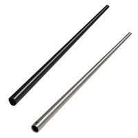 Fan Accessories - Extension Rod Grange 900mm in Black/Brushed Steel