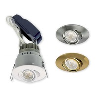 90mm LED Downlight 6w Black, Gold, Silver, White LDLB90 Superlux Lighting