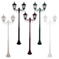 GT-137 Chester Post Light 2Lt in Beige/Black/Burgundy/Green/White
