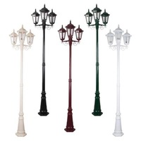 GT-142 Chester Post Light 3Lt 2.47m in Beige/Black/Burgundy/Green/White
