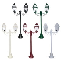GT-275 Avignon Post Light 2Lt 1.4m in Beige/Black/Burgundy/Green/White