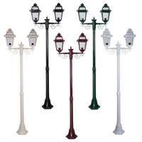 GT-277 Avignon Post Light 2Lt in Beige/Black/Burgundy/Green/White