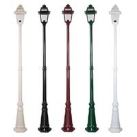 GT-278 Avignon Post Light in Beige/Black/Burgundy/Green/White