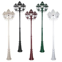 GT-282 Avignon Post Light 3Lt in Beige/Black/Burgundy/Green/White