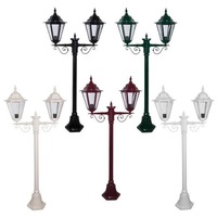 GT-425 Turin Post Light 2Lt in Beige/Black/Burgundy/Green/White