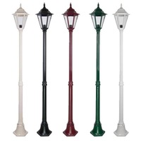 GT-426 Single Head on 1960mm Post Light in Beige/Black/Burgundy/Green/White