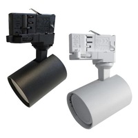4 Wire 3 Circuit Track Head GU10 in Black or White