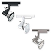 Halogen E27 PAR38 Mains Voltage Tracklight Black, White or Silver Superlux Lighting - TK121
