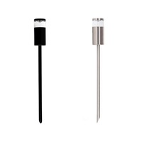Highlite LED Garden Spike Light TRI Colour 5w in Black/Titanium Aluminium Havit Lighting - HV1489T