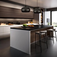 Houston 30 Pendant Light Large in Black