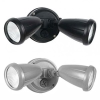 Illume Exterior LED Spot Light 2Lt in Black/Silver