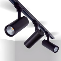 FLARE 15 - 15w Single LED Track Head Spot Light CCT Dimmable in White, Black