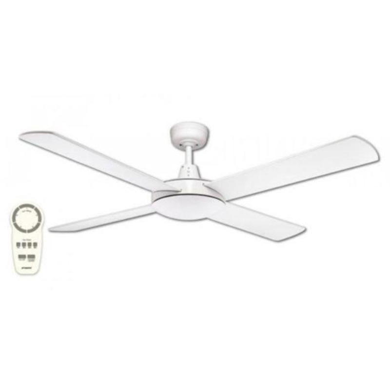 Buy 52" (1300mm) Lifestyle DC Ceiling Fan Only in Brushed Aluminium or