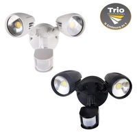 MURO-PRO-30S LED Spot Light Twin w/ Sensor 30w CCT in Black or White