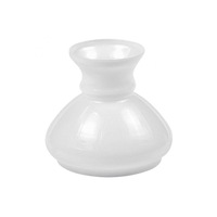 Opal Lace Glass Shade in White Superlux Lighting - Q013