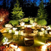 Outdoor S/M Adjustable Pond/Spot Light 1xMR16 in SS 316 CLA Lighting - PL-SMIP68ASS