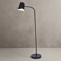 Eliza Sleek Adjustable Floor Lamp - White or Black, 160cm High, PL0022
