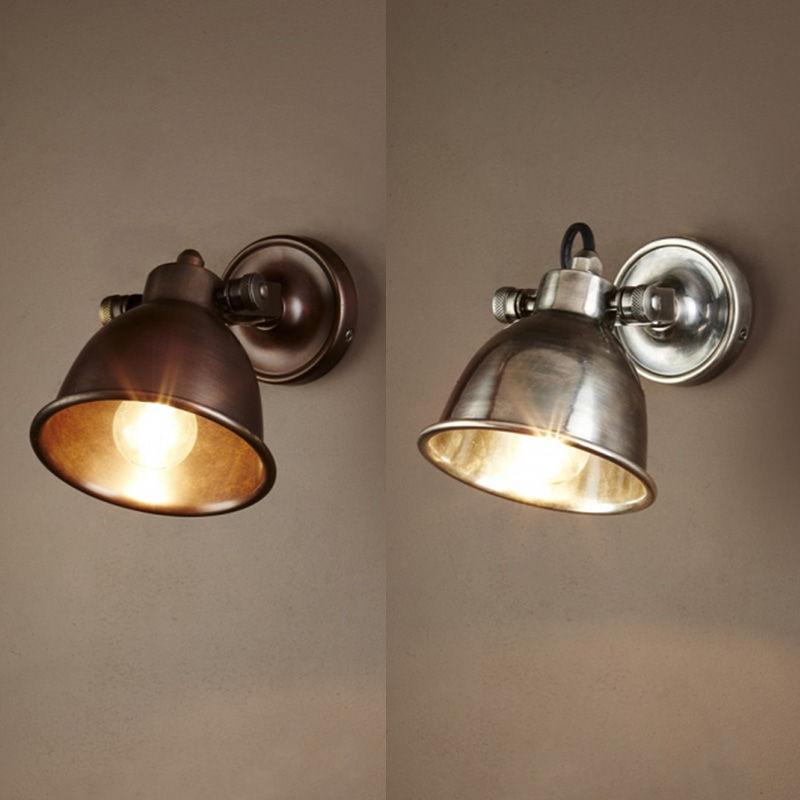 Phoenix Indoor Wall Light in Brass or Silver
