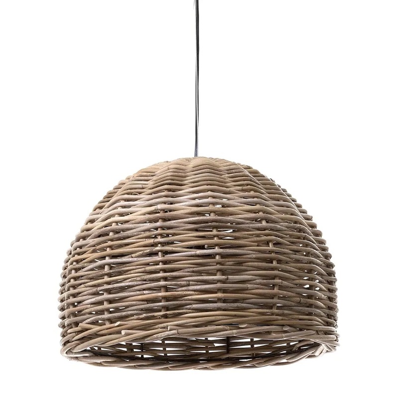 Rattan Pendant Light Small Or Large In Brown Buy Pendant Lights 1158140