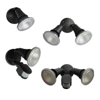 Sec LED Security Light S/M PAR30 Black in 1L or 2L (Optional:Sensor) CLA Lighting - PL-SEC01, PL-SEC02, PL-SEC01S, PL-SEC02S