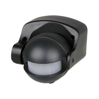 Exterior PIR Sensor 180° in Black
