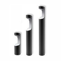 Seth Series Exterior LED Bollard Light IP54 9w in Black