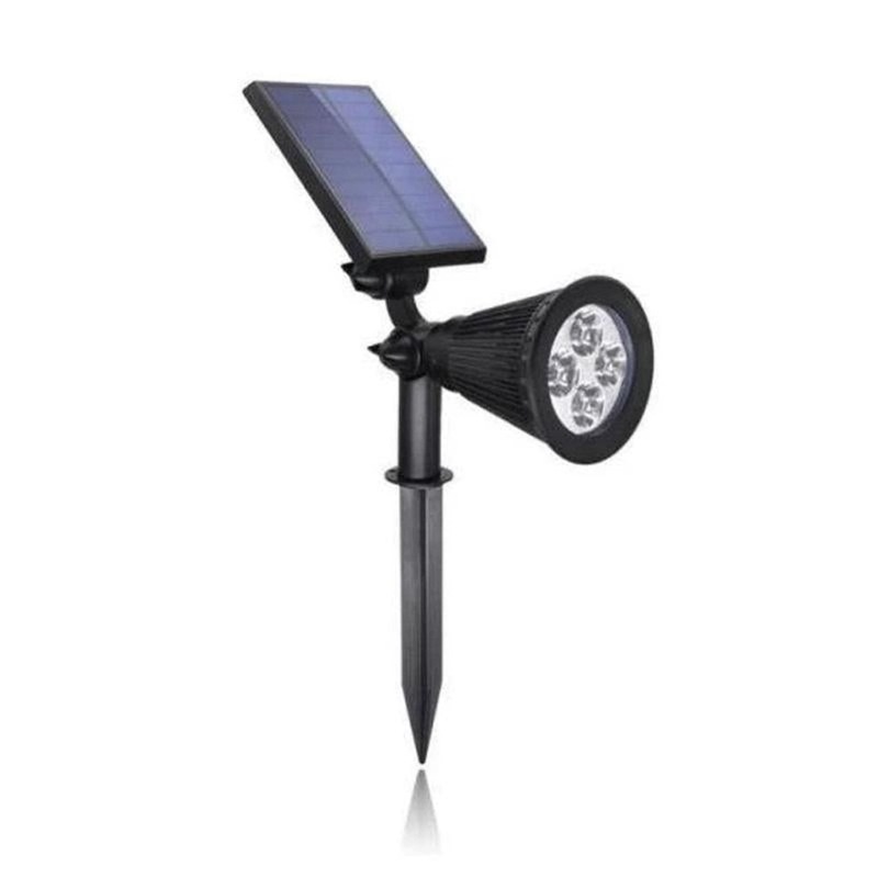 Buy Solar LED Garden Spot Light Kit in Black (Warm White/Cool White