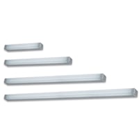 Square Vanity Striplight 8w,14w,28w only in Satin Chrome Superlux Lighting - DFS