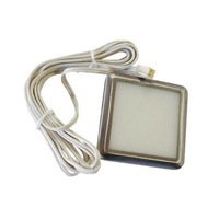 Under Bench Utility LED Light 1.4W Square Stainless Steel 3200K/5000K CLA Lighting - PL-CLALEDSQSCUB