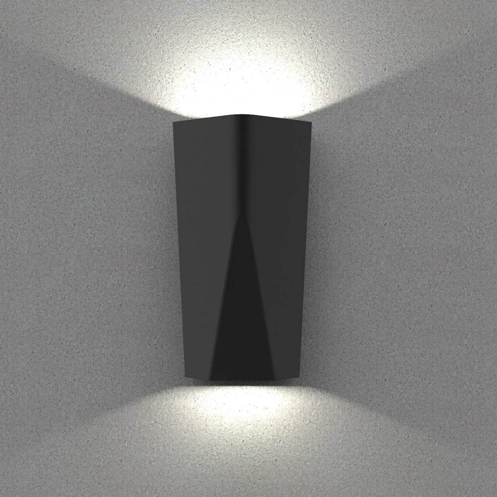Buy Wigtri Outdoor LED Up/Down Wall Light in Dark Grey or White ...
