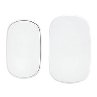 Wireless Kinetic Self-Powered Doorbell in White