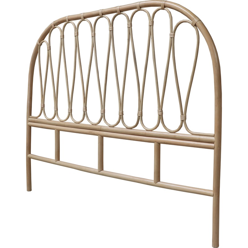 Buy Breeze Melanie Queen Size Natural Rattan Headboard Bedhead MyDeal
