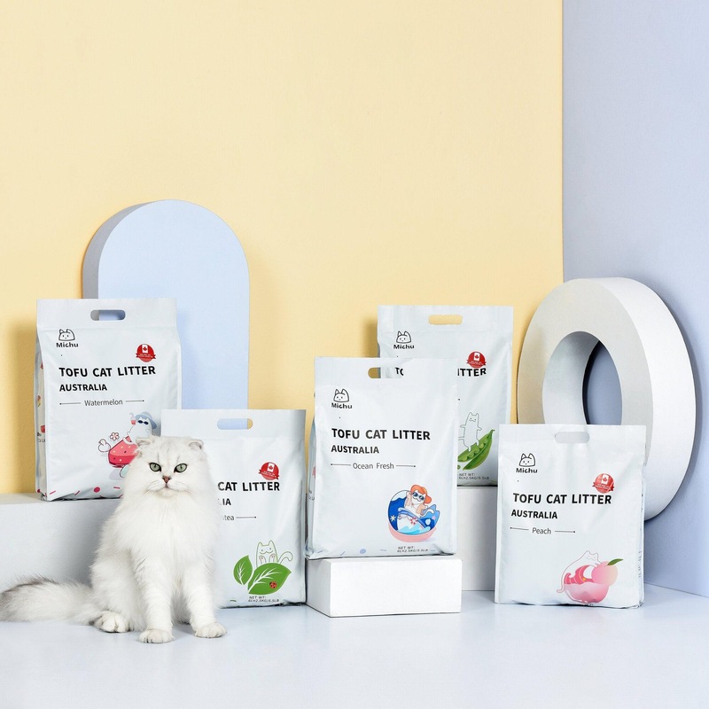Buy Michu Tofu Cat Litter Gen2 OdourFree and Natural Clumping